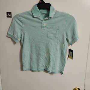 art class Mint Green Polo Shirt with Chest Pocket